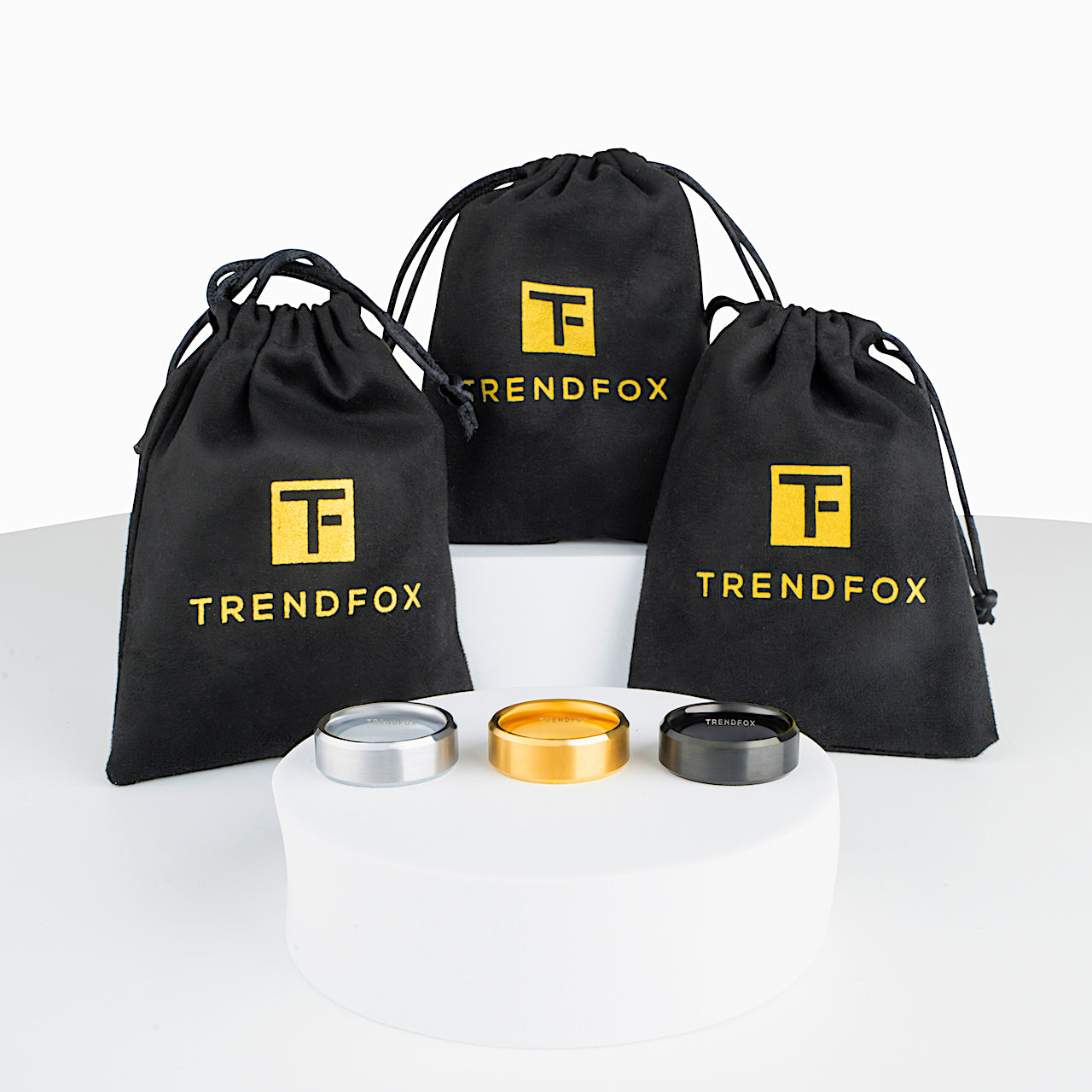 Tungsten Ring Heren Zwart - Wolfraam Carbide