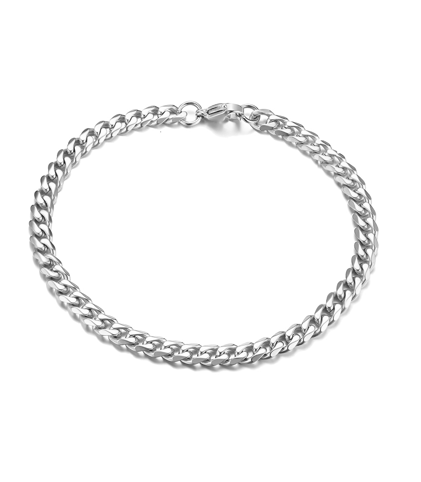 Cuban Link Armband - Dikke Schakels - Zilver Kleurig - Staal
