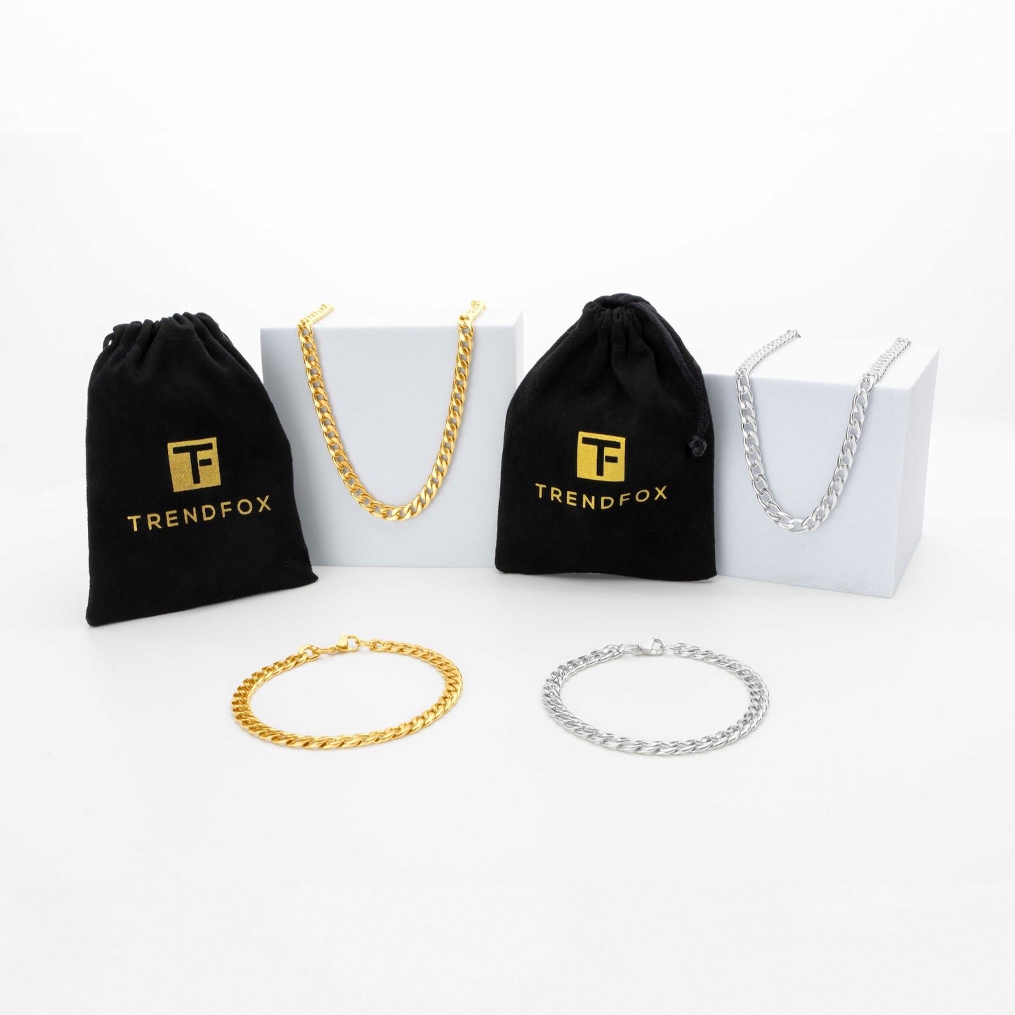 Cuban Link Ketting - Staal - Zilver Kleurig