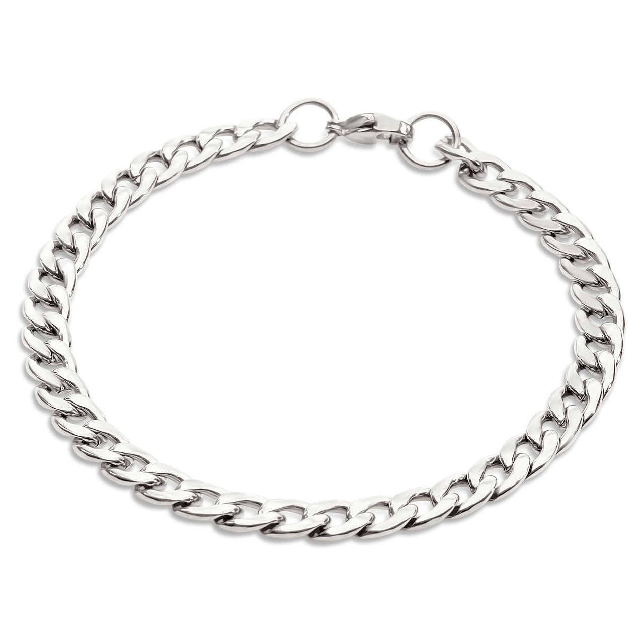 Cuban Link Armband - Zilver Kleurig - Staal