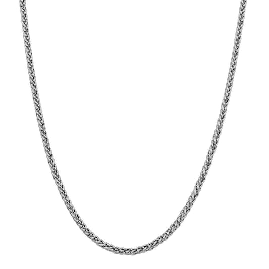 Vossenstaart Ketting - Staal