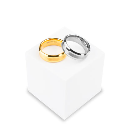 Wolfraam Ring Heren Goud Kleurig (Tungsten)