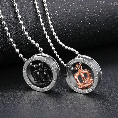 Keep Me In Your Heart - Hem en Haar Ketting Set