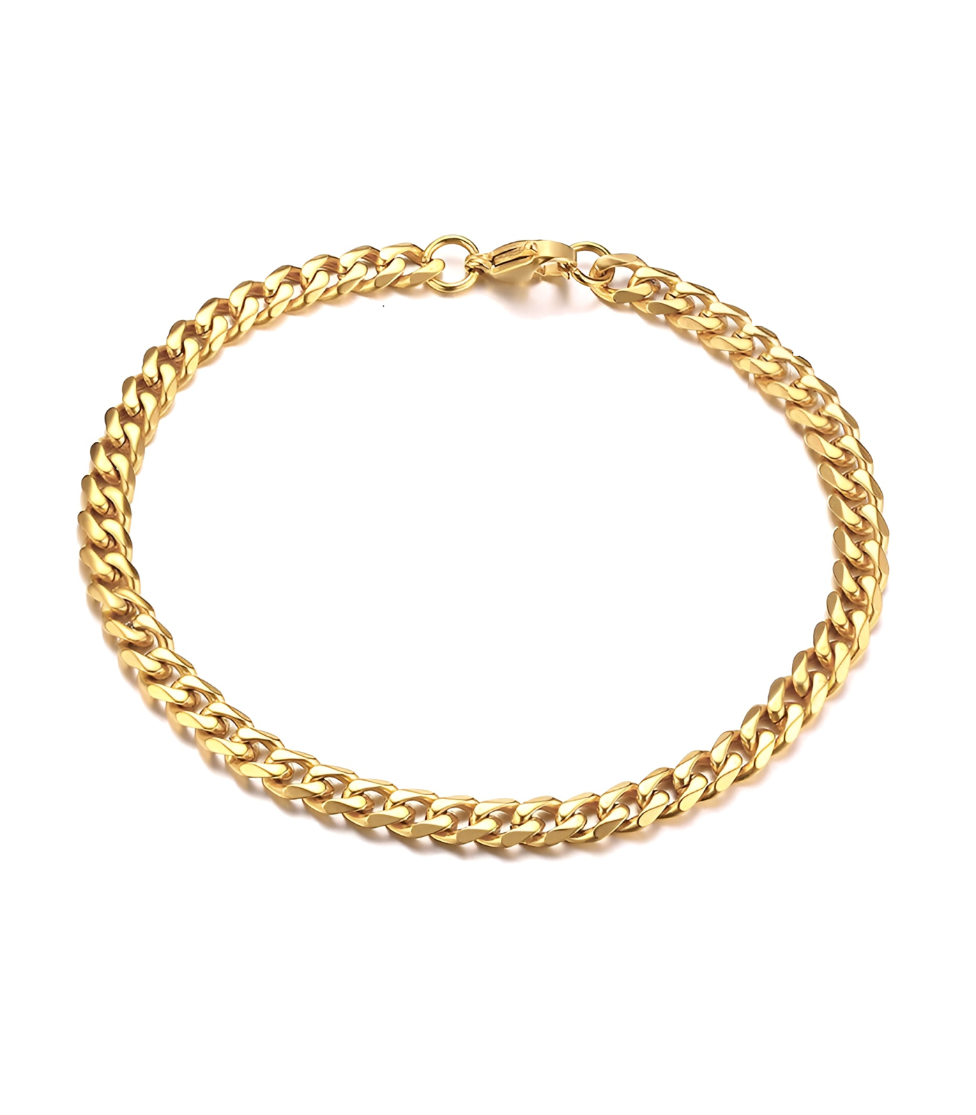 Cuban Link Armband - Dikke Schakels - Goud Kleurig - Staal