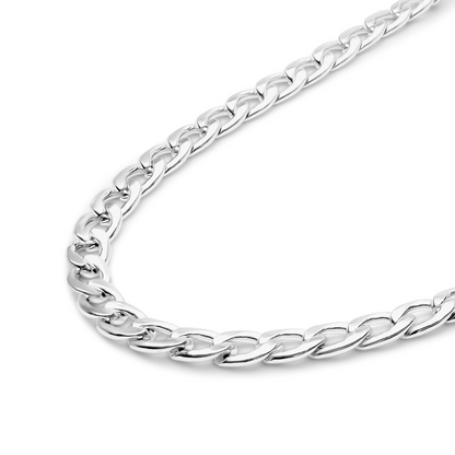 Cuban Link Armband - Zilver Kleurig - Staal