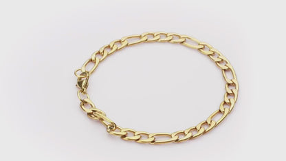 Figaro Armband - Goud Kleurig - Staal