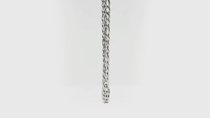 Figaro Ketting - Staal - Zilver Kleurig